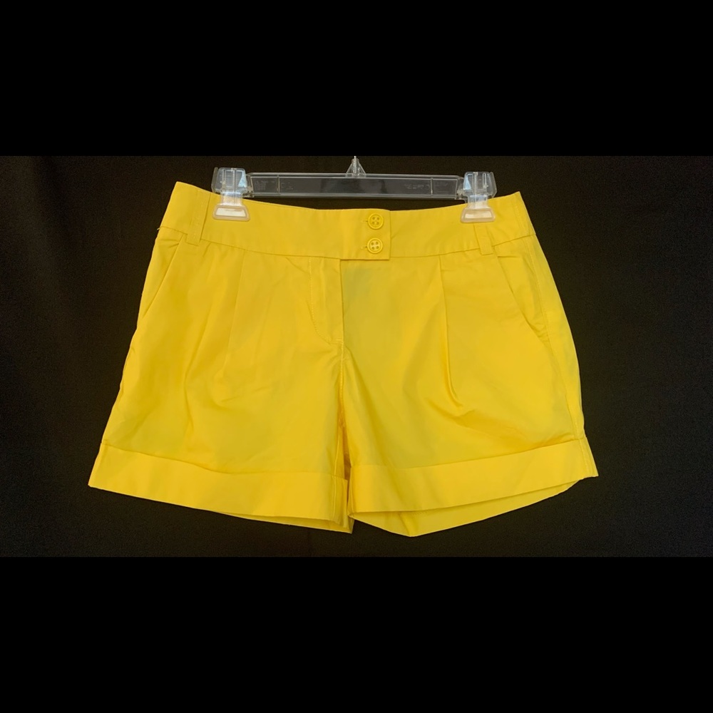 NYC Yellow Shorts Size 2